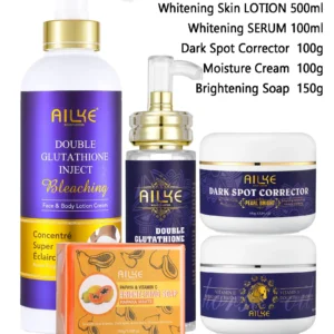 AILKE Glutathione 5-in-1 Women Skin Care Kit