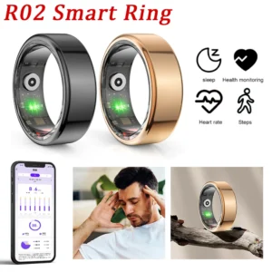 R02 Smart Ring Health Tracker 5.0 Bluetooth