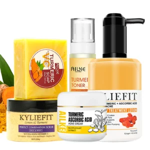 AILKE Organic Turmeric Skin Care Set