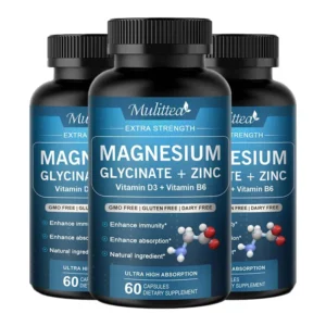 Magnesium capsule with Zinc, Vitamin D3 and B6